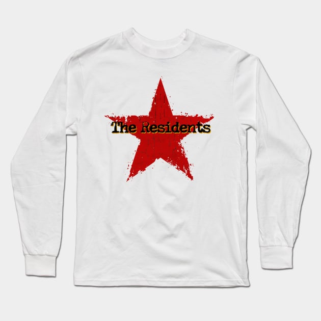 best vintage star The Residents Long Sleeve T-Shirt by BerduaPodcast